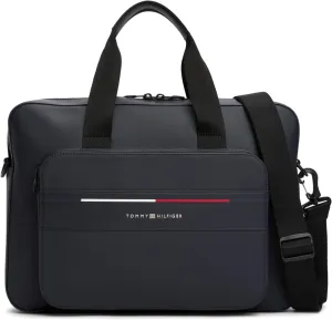 Tommy Hilfiger Foundation Work Bag with Laptop Sleeve and Adjustable Strap