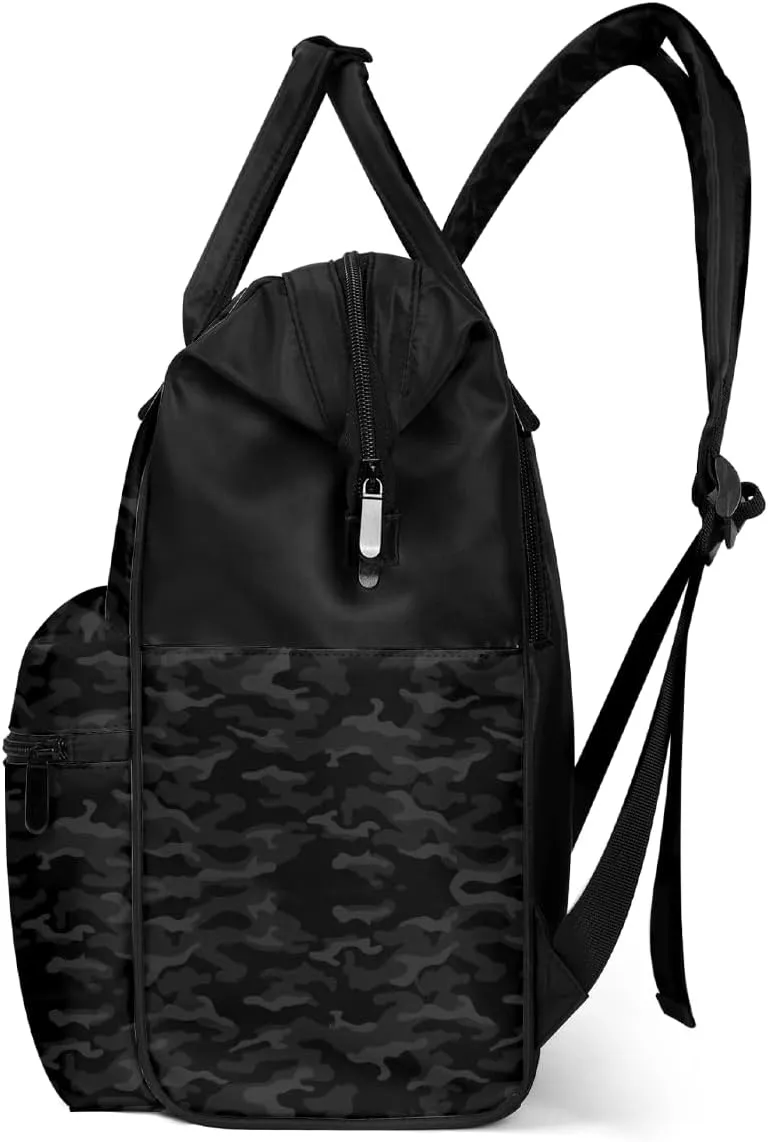 Travel Bag, Laptop Bag - Mothers Day Gifts For Women - Personalized Duckbilled Backpack (Not All Who Wander Are Lost)