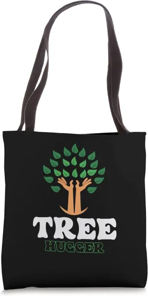 Tree Hugger | Nature Trees | Earth Environmentalist Tote Bag