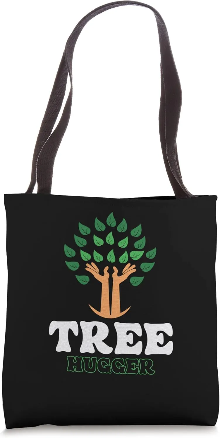 Tree Hugger | Nature Trees | Earth Environmentalist Tote Bag