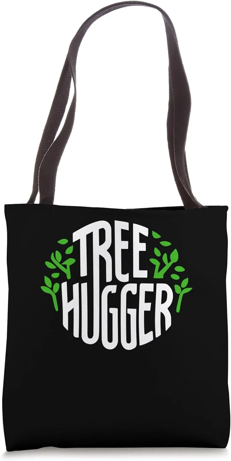 Tree Hugger Retro Vintage Environmental Nature Lover Tote Bag