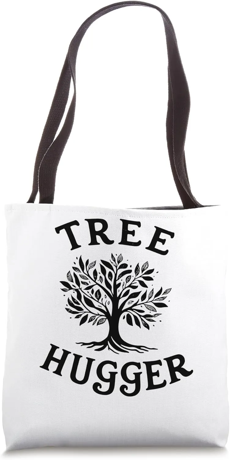 Tree Hugger Retro Vintage Environmental Nature Lover Tote Bag