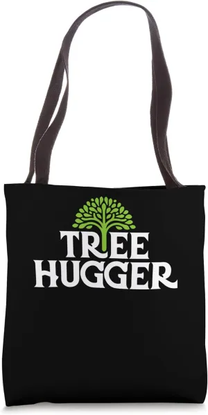 Tree Hugger Retro Vintage Environmental Nature Lover Tote Bag
