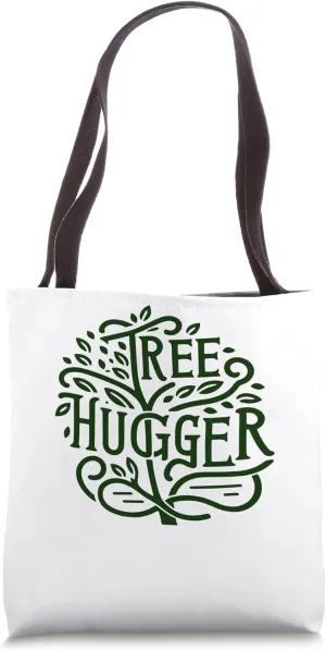 Tree Hugger Retro Vintage Environmental Nature Lover Tote Bag