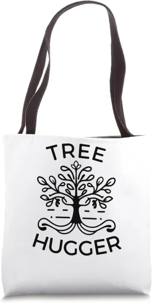 Tree Hugger Retro Vintage Environmental Nature Lover Tote Bag