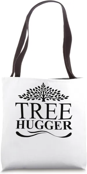 Tree Hugger Retro Vintage Environmental Nature Lover Tote Bag