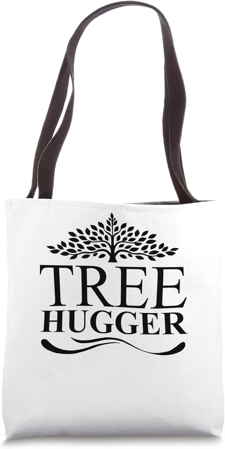 Tree Hugger Retro Vintage Environmental Nature Lover Tote Bag
