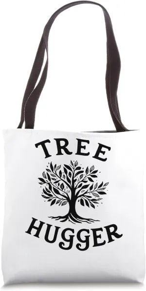 Tree Hugger Retro Vintage Environmental Nature Lover Tote Bag