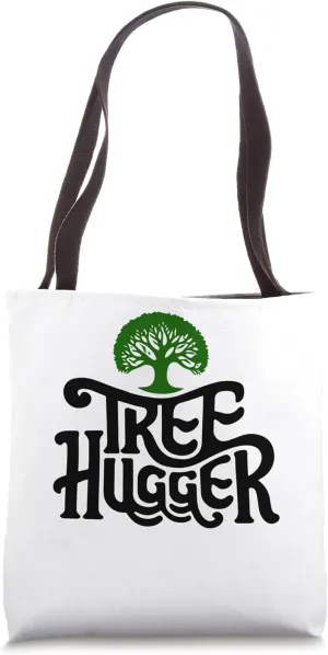 Tree Hugger Retro Vintage Environmental Nature Lover Tote Bag