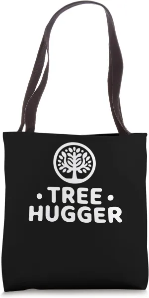 Tree Hugger Retro Vintage Environmental Nature Lover Tote Bag