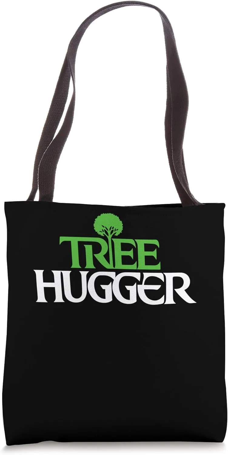 Tree Hugger Retro Vintage Environmental Nature Lover Tote Bag