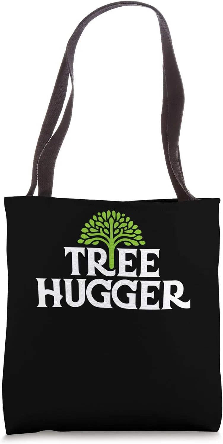 Tree Hugger Retro Vintage Environmental Nature Lover Tote Bag