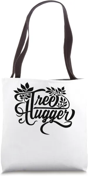 Tree Hugger Retro Vintage Environmental Nature Lover Tote Bag