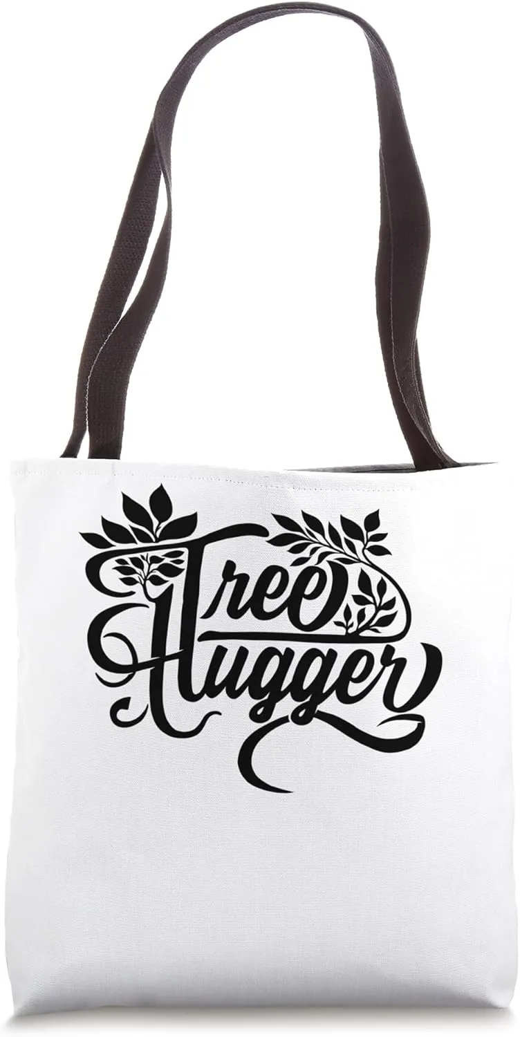 Tree Hugger Retro Vintage Environmental Nature Lover Tote Bag
