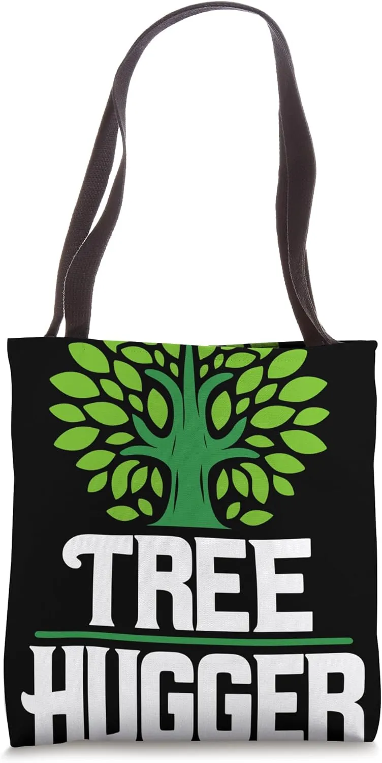 Tree Hugger Retro Vintage Environmental Nature Lover Tote Bag