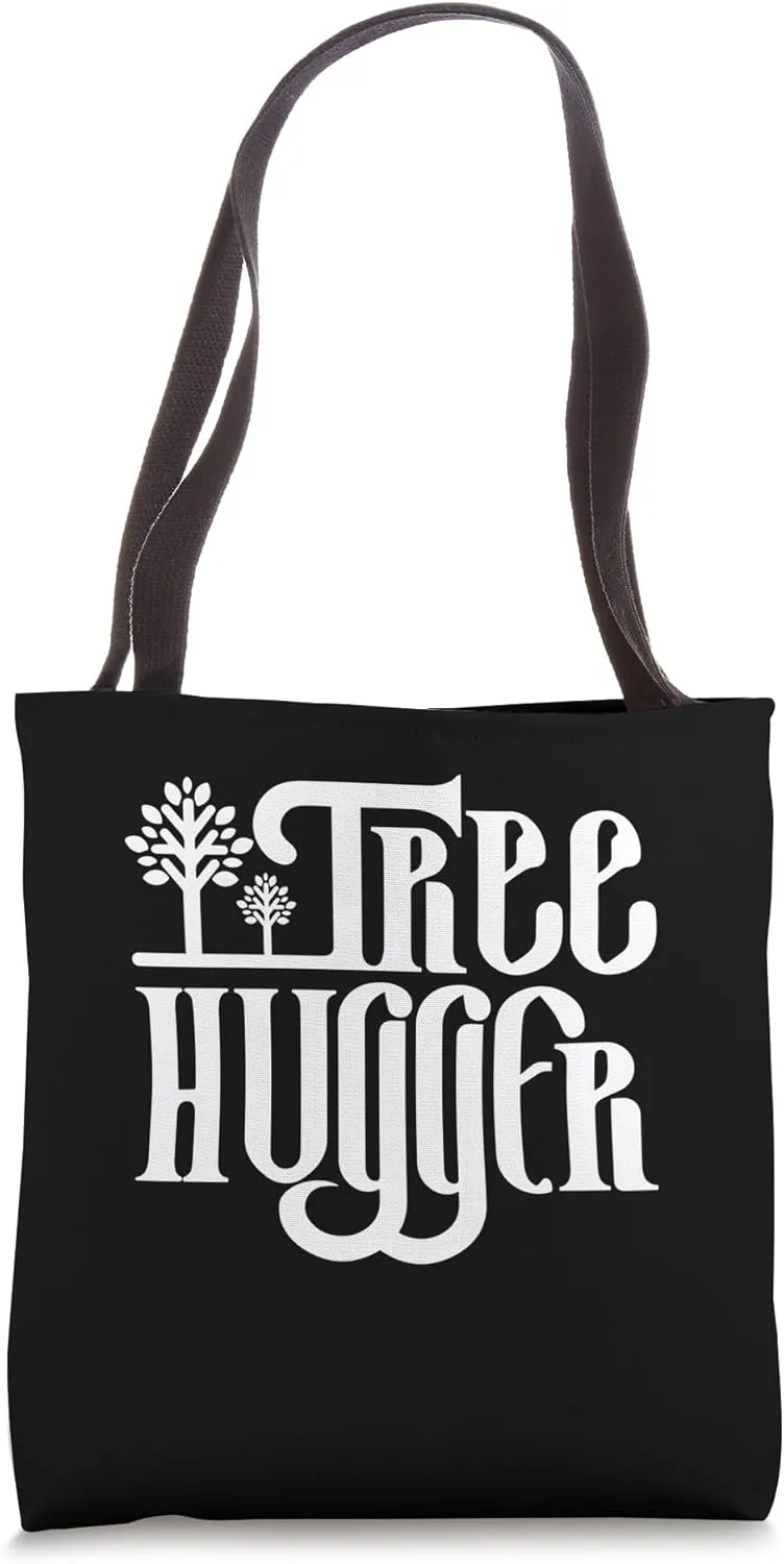 Tree Hugger Retro Vintage Environmental Nature Lover Tote Bag