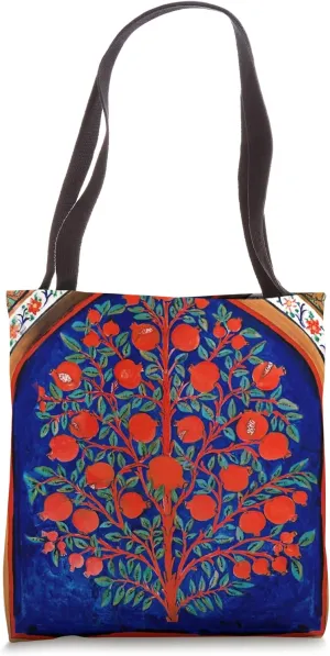 Tree Of Life In Palace Of Shaki Khans Tote Bag