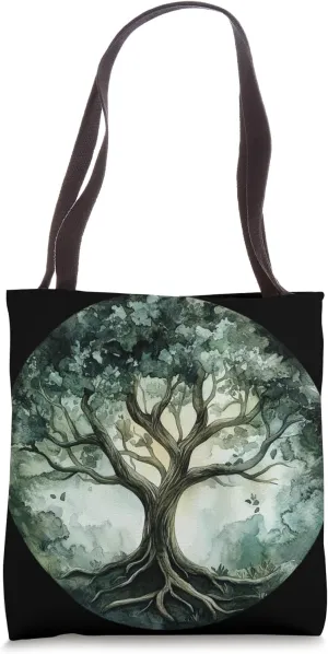 Tree of Life, Symbol of Roots, Spiritual Tote Bag