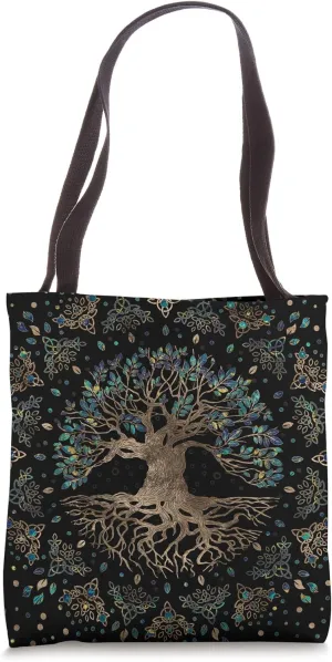 Tree of Life - Yggdrasil Ornament Tote Bag