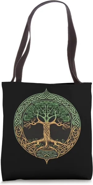 Tree of Life Yggdrasil Tote Bag