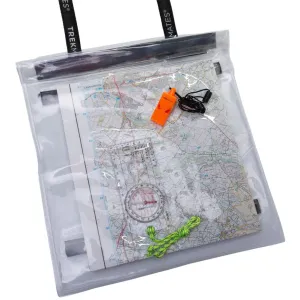 Trekmates Dry Map Case, Whistle and Compass Set