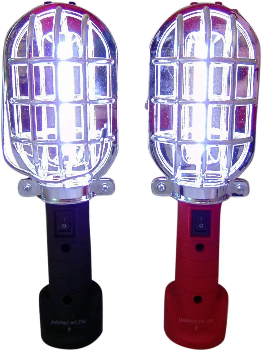 Trouble Light Extra Bright COB Handheld LED Work Safety Flashlight, Set of 2
