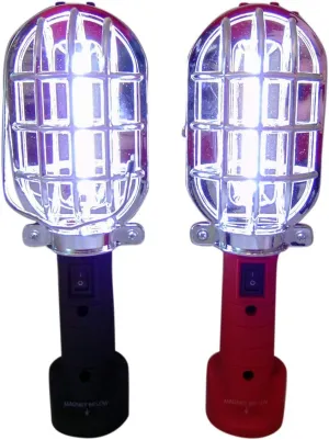 Trouble Light Extra Bright COB Handheld LED Work Safety Flashlight, Set of 2