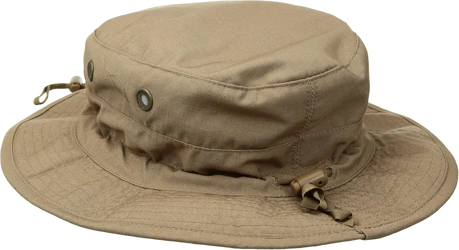 Tru-Spec Gen-II Adjustable Boonie Hat - Military Standard Issue - Adjustable Strap - 65/35 Polyester/Cotton Rip-Stop - OSFM