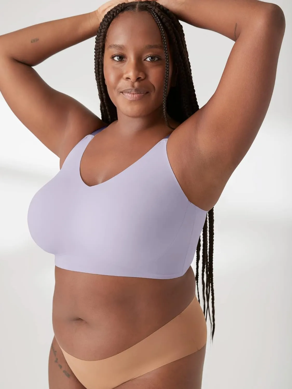 True & Co Women's True Body Lift Triangle Adjustable Strap Bra