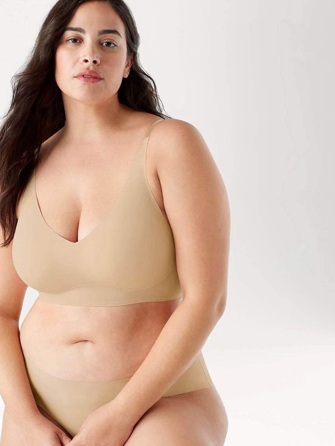 True & Co Women's True Body Lift Triangle Adjustable Strap Bra