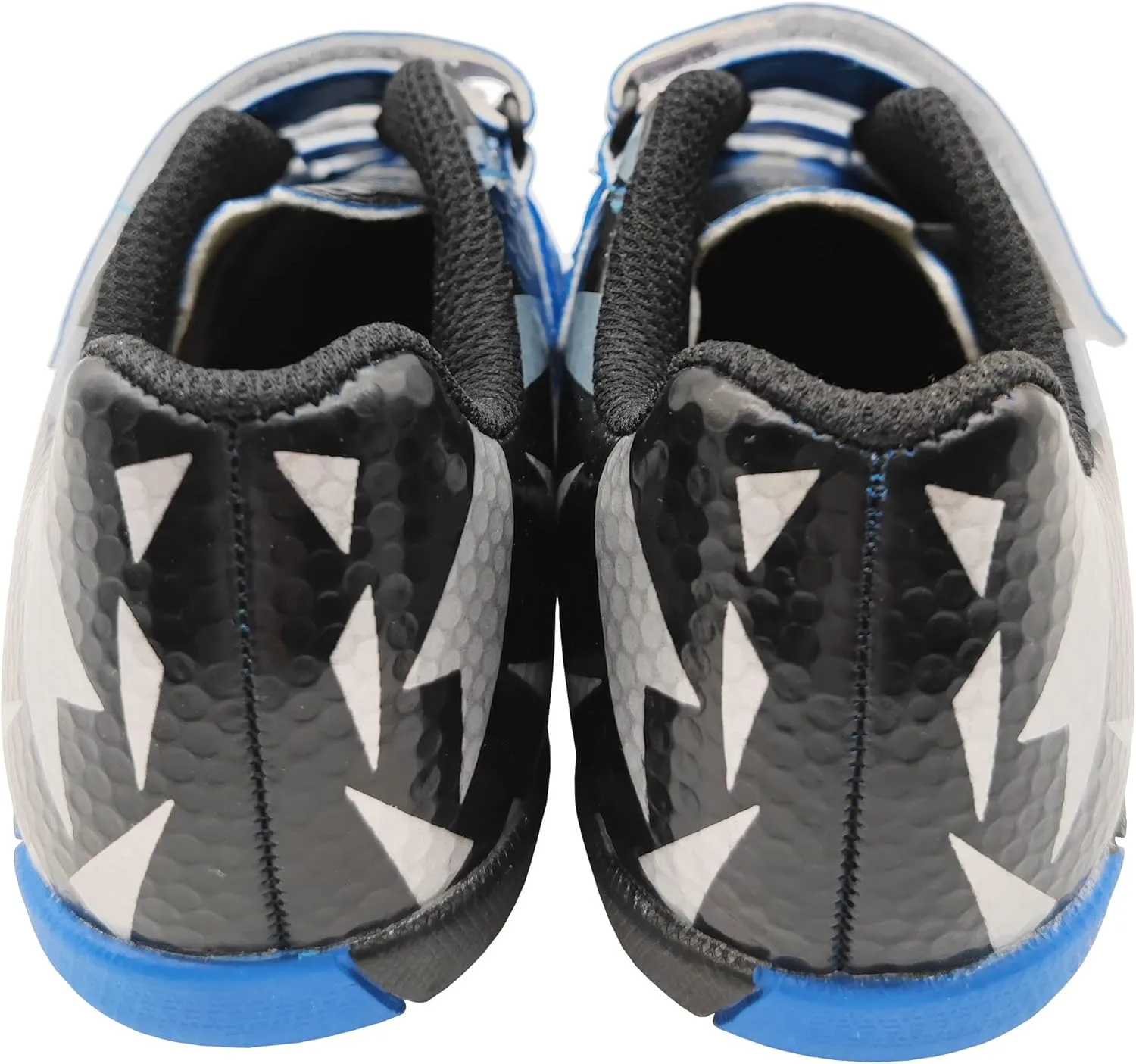 Turf Soccer Shoes for Boys Girls Football Cleats Hook-and-Loop Adjustable Strap (Toddler/Little Kid)