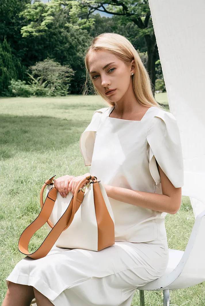 Two Toned Tote Bag
