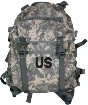 US Army Molle II Patrol Assault Pack 3Day Backpack Field Bag Rucksack MIlitary (UCP/ACU)
