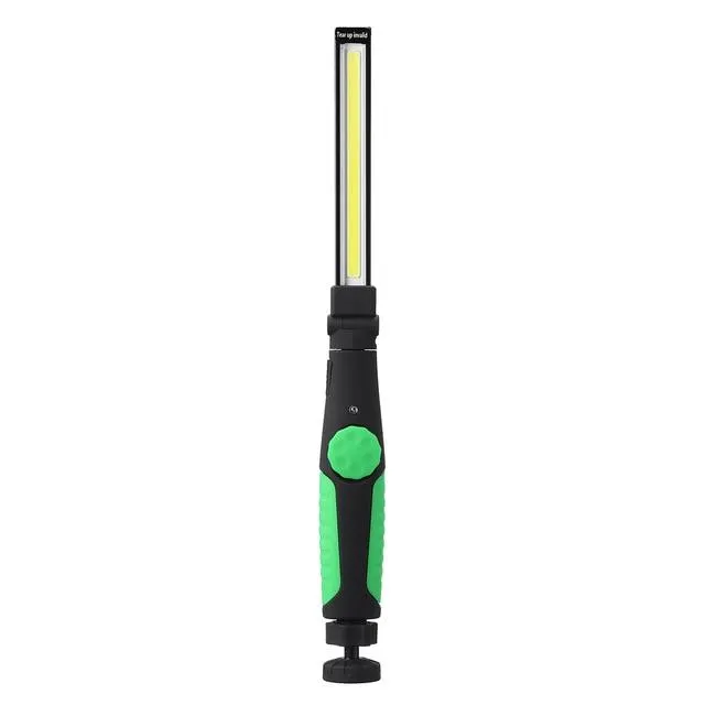USB Rechargeable COB LED Flashlight Torch Magnetic COB Work Light Stepless Dimming Magnet Lamp 18650 Battery For Outdoor Camping