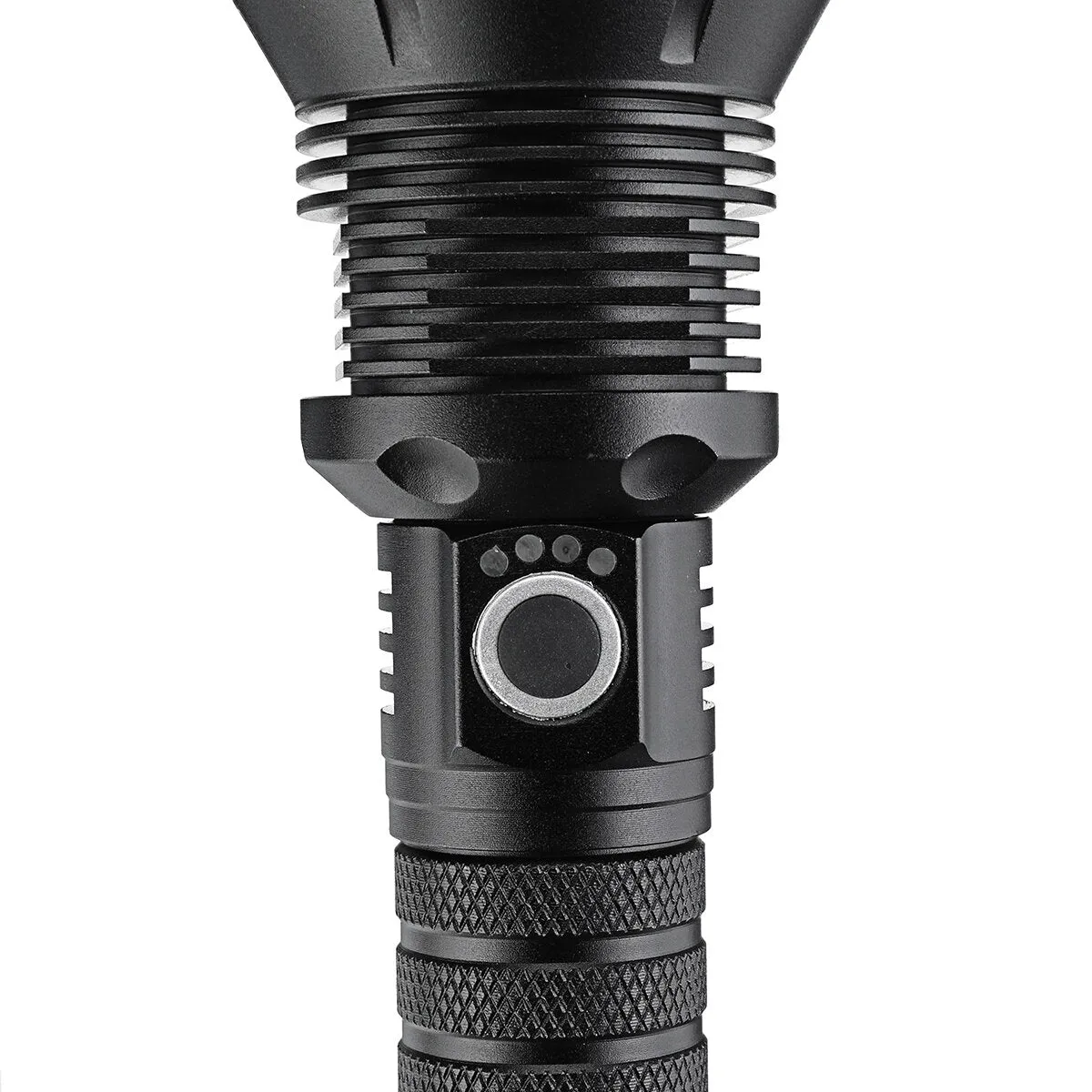 USB Rechargeable Zoomable Flashlight Set with 26650 Battery USSB Cable Focus Adjustable Outdoor Camping Hunting Fishing Searchlight