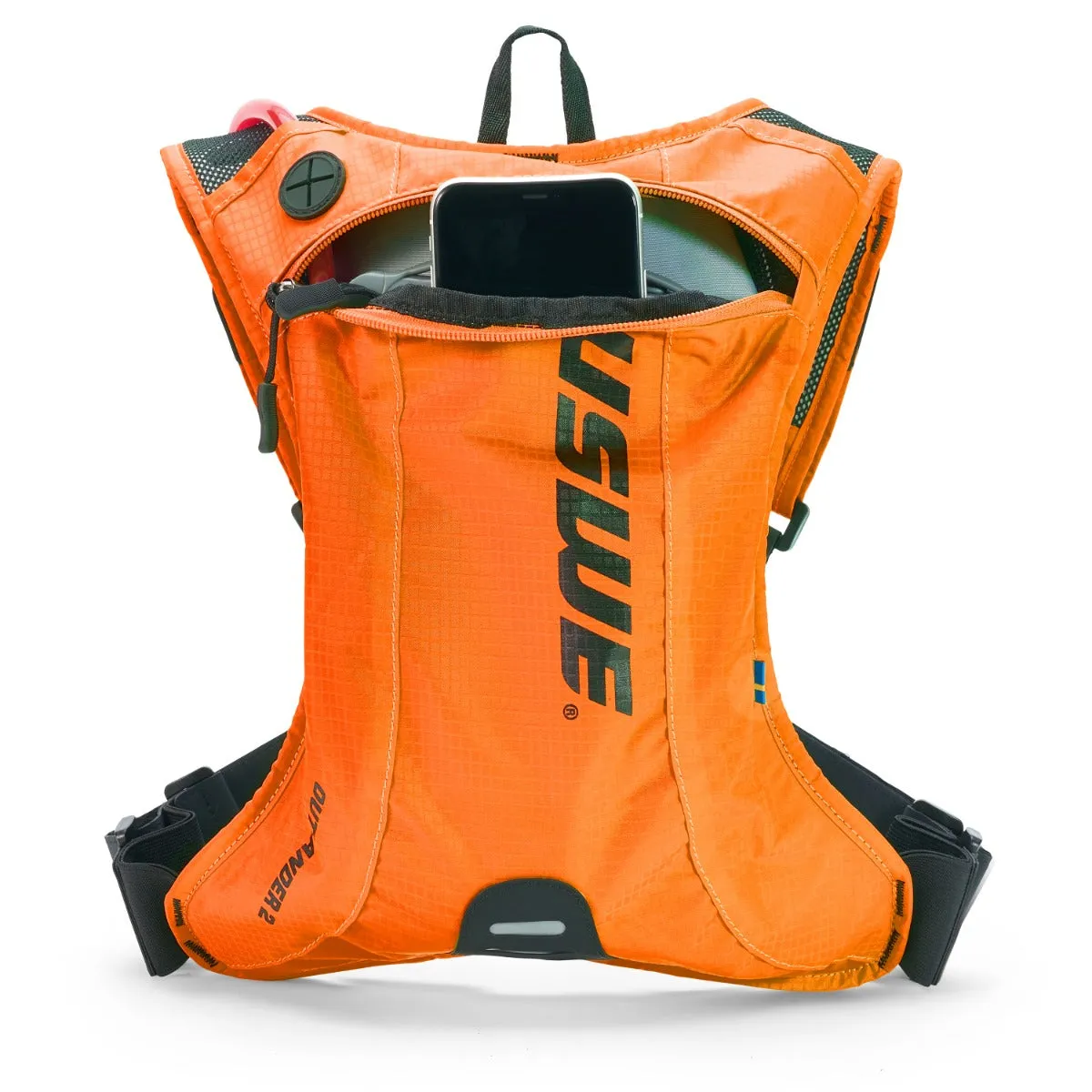 USWE Outlander Hydration Backpack - Factory Orange - 2 Litre