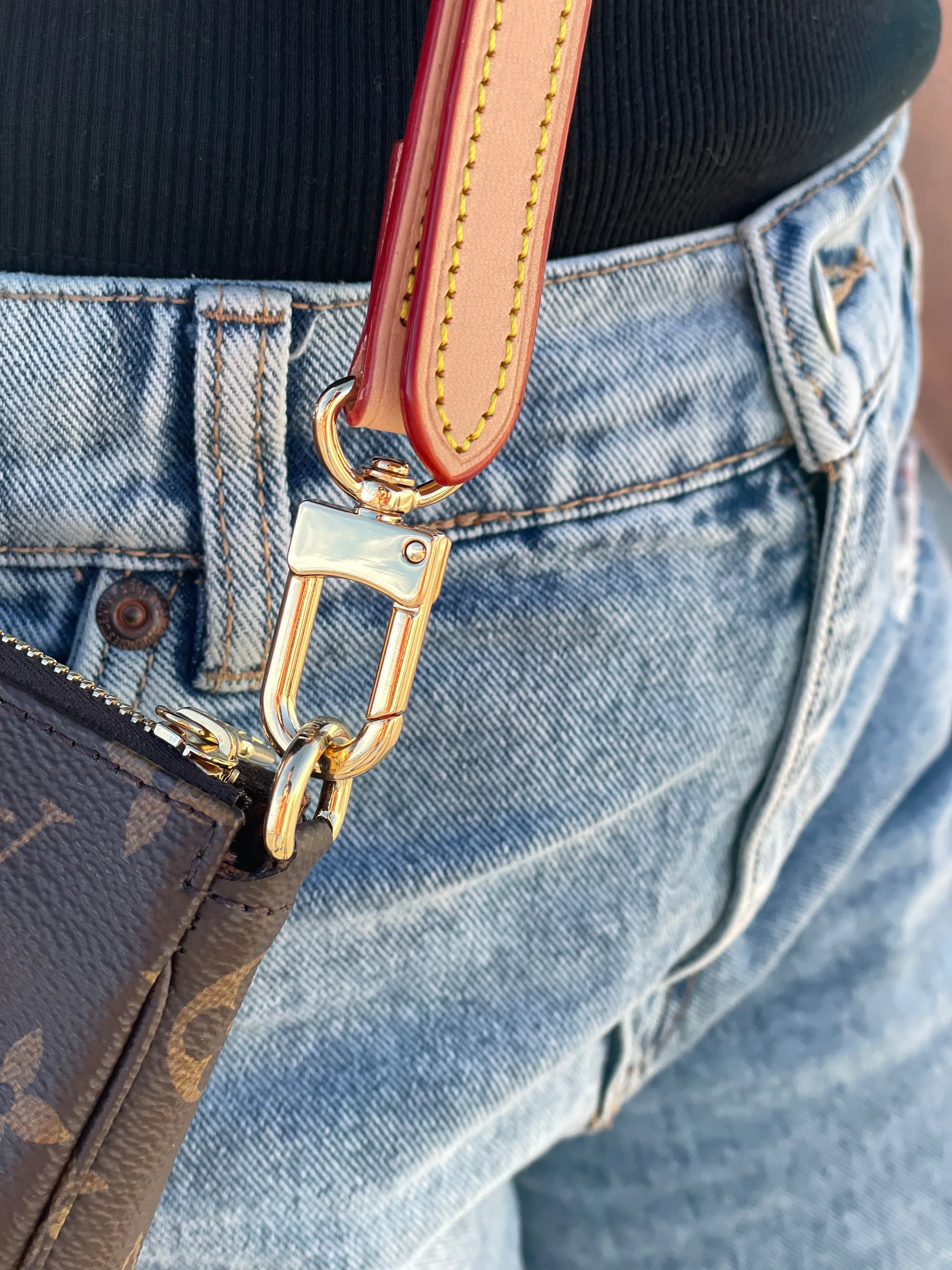 Vachetta Leather Adjustable Strap