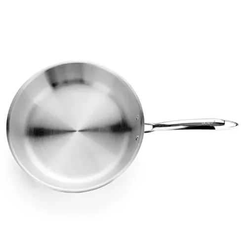 VINOD Doniv Titanium Triply Stainless Steel Fry Pan 20 cms, Induction Friendly