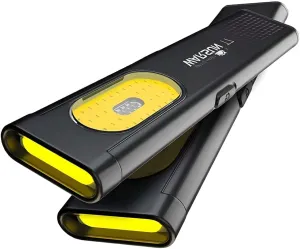 WARSUN Compact Multi-Mode Pocket LED Flashlight - 675LM, USB-C Rechargeable, IPX4, Dual Material, Red/Blue Strobe, for Everyday Carry & Travel (2)