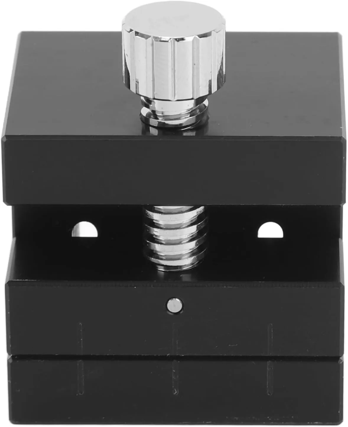 Watch Band Holding Vise Adjustable Watch Strap Holder Watch Repair Tool for Watchmaker (Black)