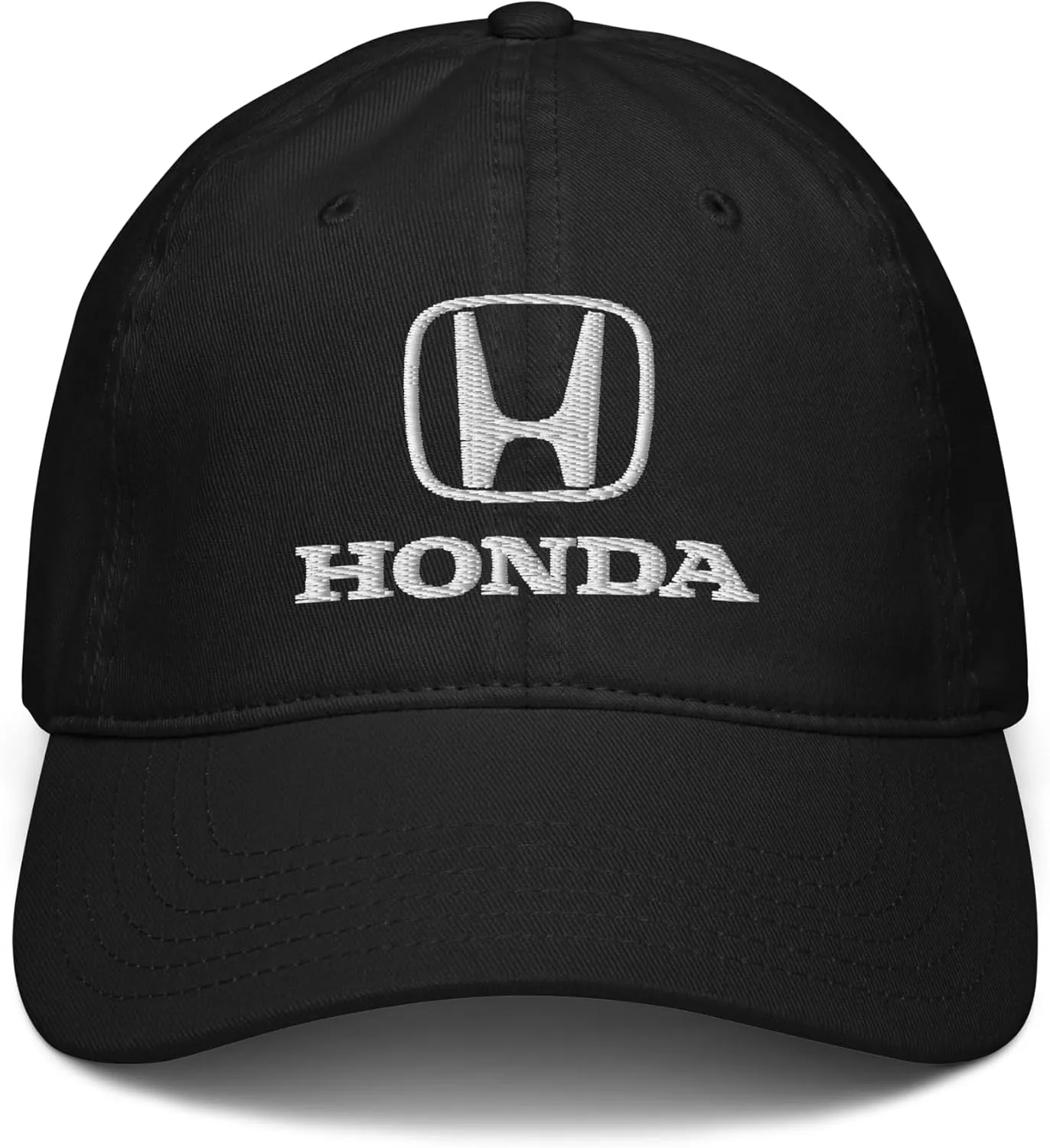 White H Logo Adjustable Baseball Hat