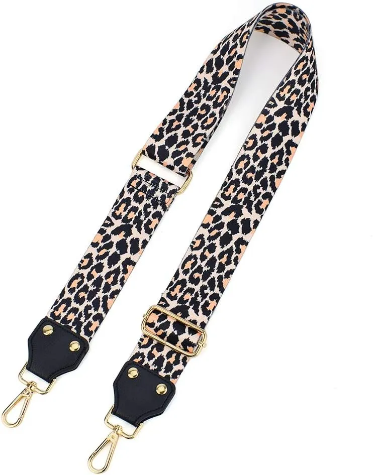 Wide Guitar Strap Style Purse Strap Replacement Crossbody Shoulder For Women Adjustable Jacquard Woven
