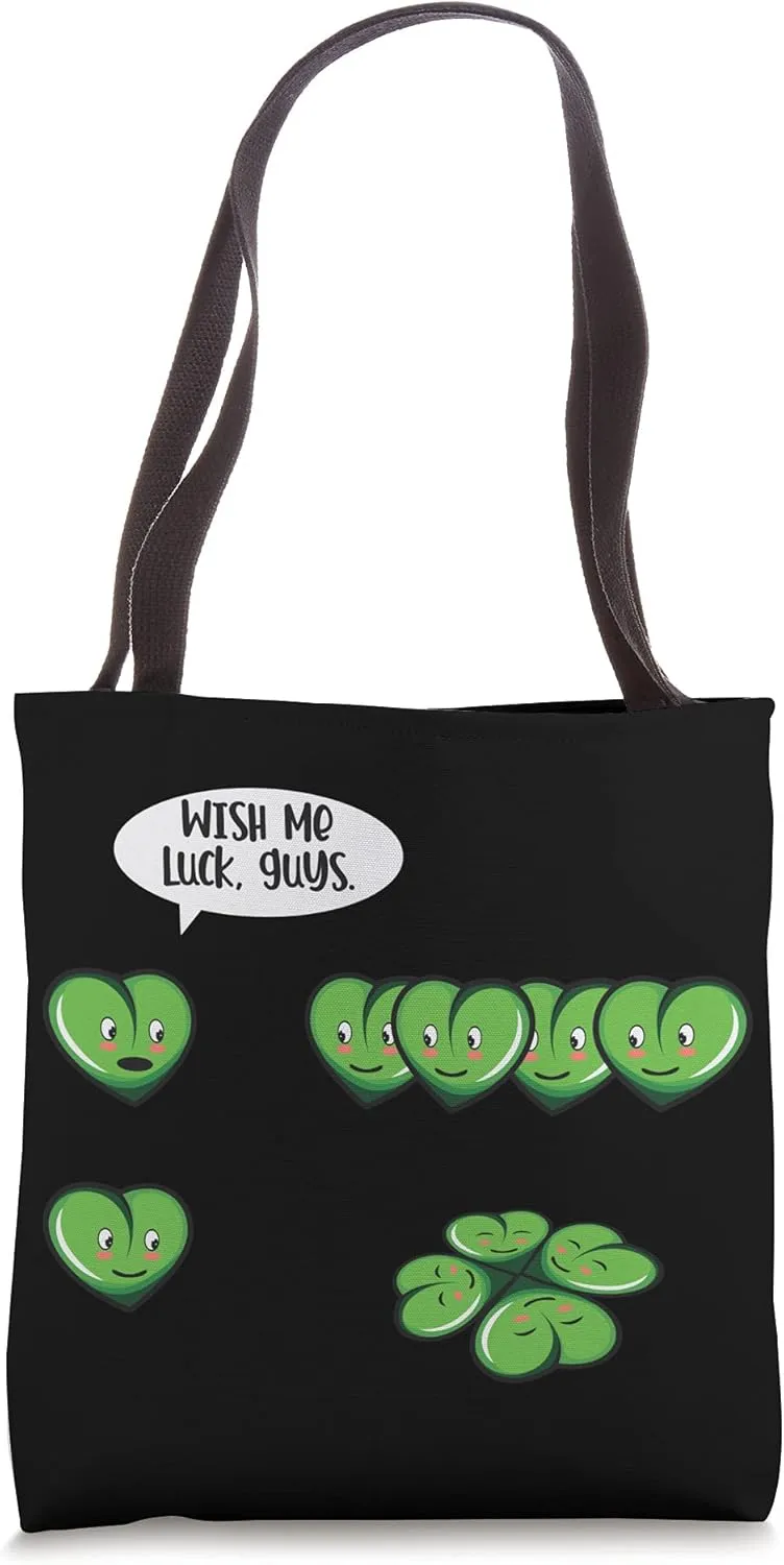 Wish Me Luck Friendly and Attractive Tote Bag