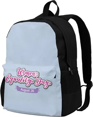 Women's Equality Day 2025 Backpack for Men Women 16.5 Inch Laptop Backpack Lightweight Travel Backpack for Work Hiking Gym Picnic