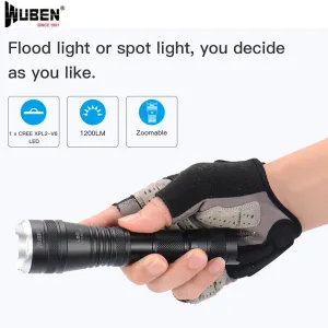WUBEN L60 Tactical Zoomable Flashlight