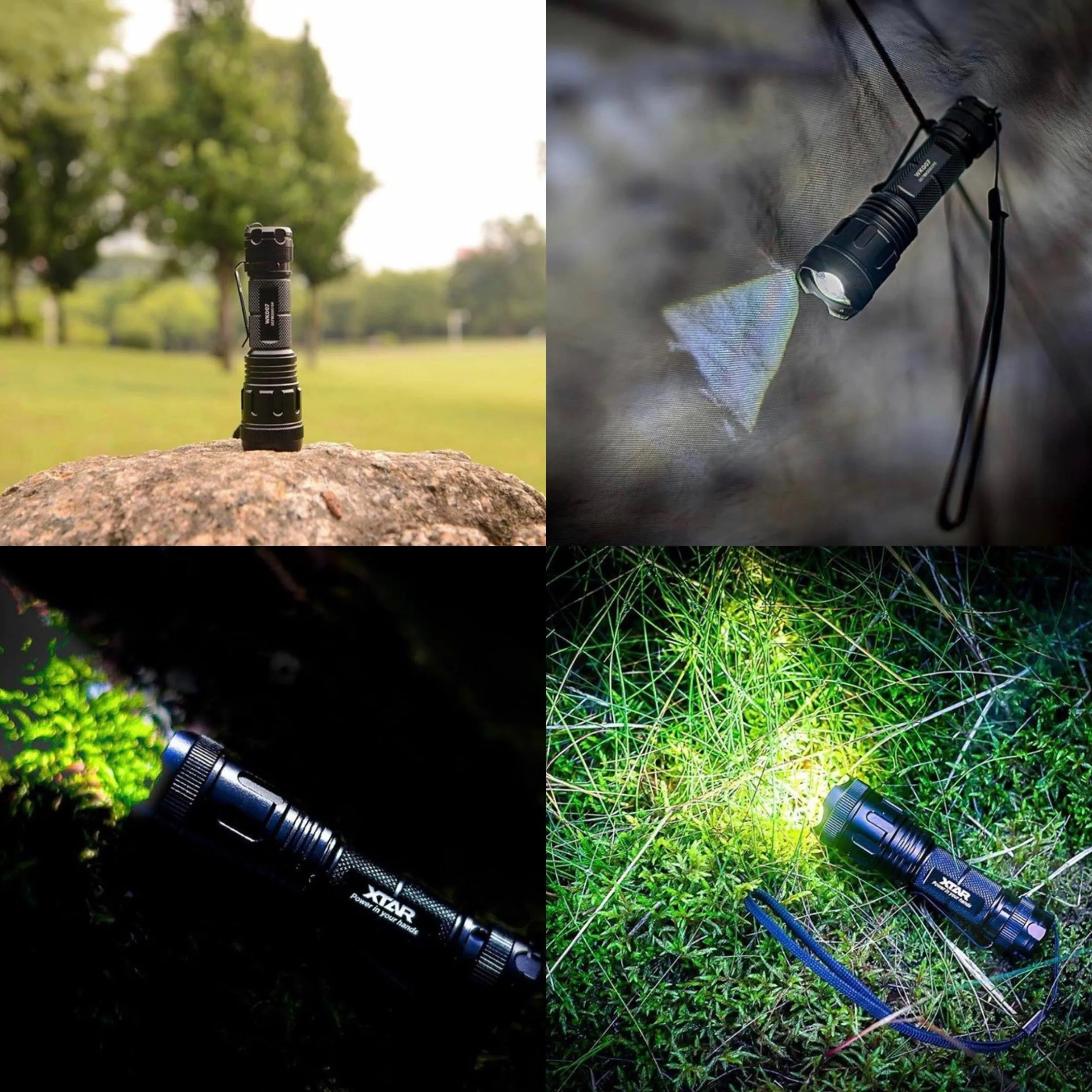 XTAR WK007 500lm Throw Beam 175m Zoomable