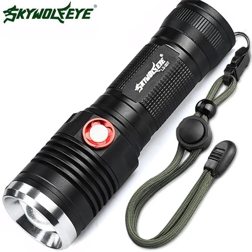 Yimistar #D003 USB Rechargeable hBicycle Bike Light ZOOMABLE XM-L2 U2 LED 3 Modes 26650/18650 Flashlight Torch Flashlight
