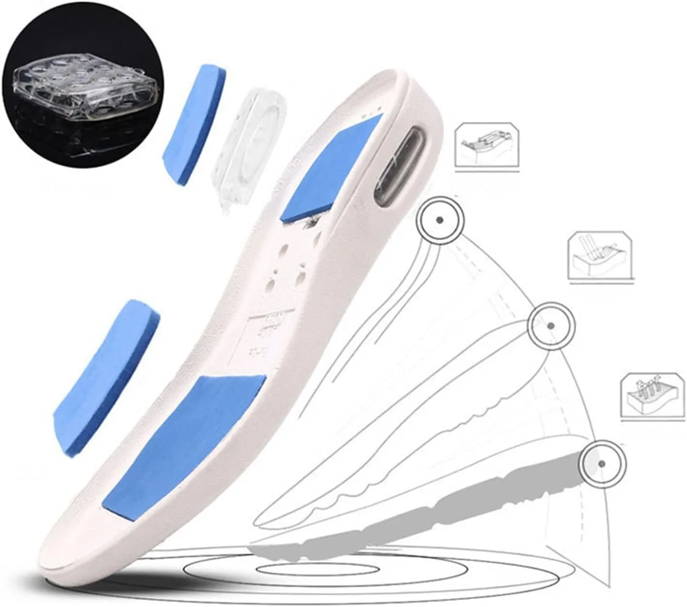 Yytcsjz Paste Strap Adjustable Diabetic Shoes, Elderly Orthopaedic Easy Close Wide Fit Strap Memory Foam Shoes, for Edema Arthritis Fasciitis Swollen Feet (Color : Dark Grey, Foot Length : 28cm)