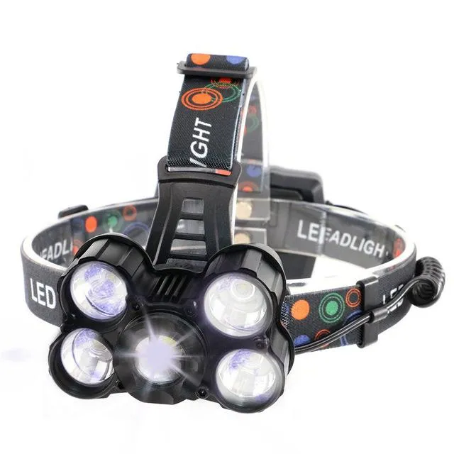 Zoomable IPX4 Waterproof Head Lamp Light Cree XML T6 Rechargeable 18650 Battery Powered Led Headlight 2000/3200LM Super Bright