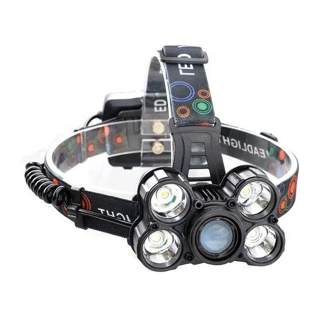 Zoomable IPX4 Waterproof Head Lamp Light Cree XML T6 Rechargeable 18650 Battery Powered Led Headlight 2000/3200LM Super Bright